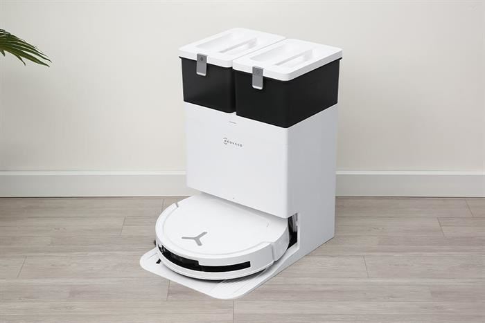 Robot hút bụi lau nhà Ecovacs Deebot T50 Pro Omni - Trắng/Đen